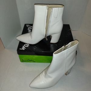 Sam Edelman Women's White Hilty Ankle Bootie